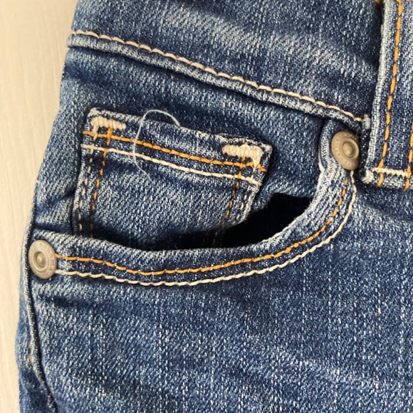 Sonoma bootcut jeans pockets elastic waist buttons in Girls Size 4 (Little Kids) - Picture 5 of 16